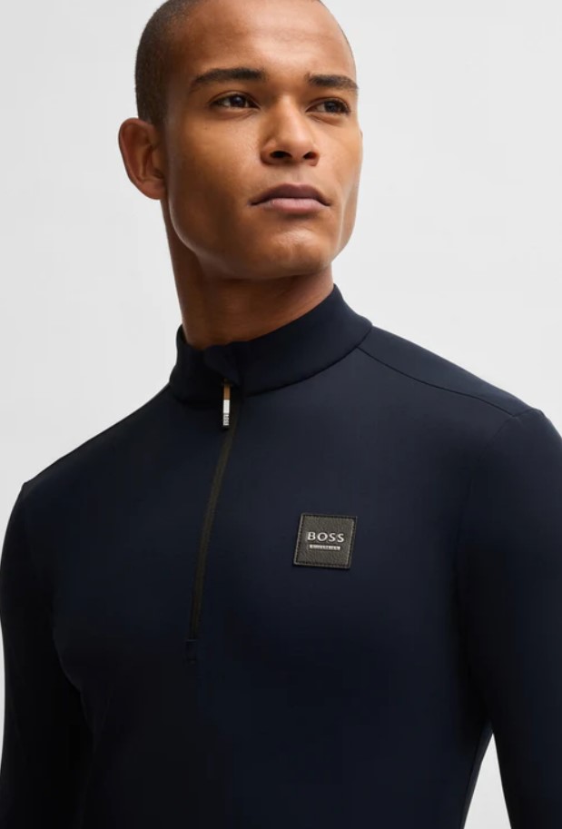 Лонгслів чоловічий Nolan Peached від BOSS Лонгслів чоловічий Nolan Peached від BOSS