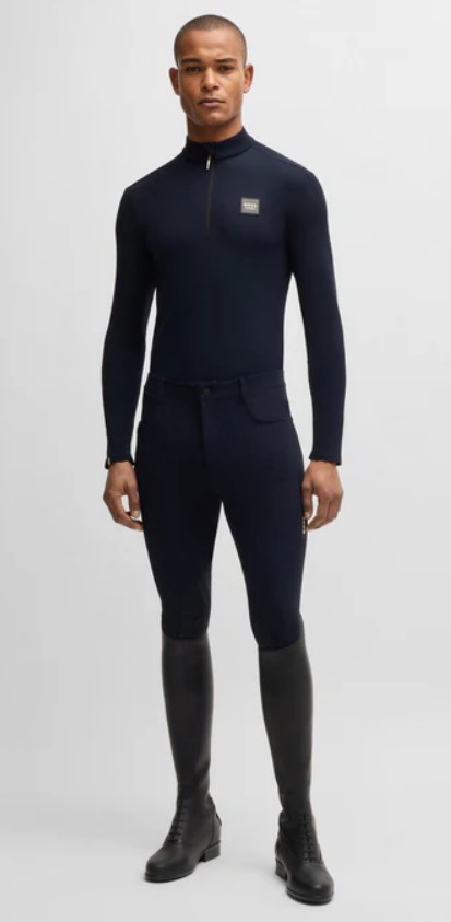 Лонгслів чоловічий Nolan Peached від BOSS Лонгслів чоловічий Nolan Peached від BOSS