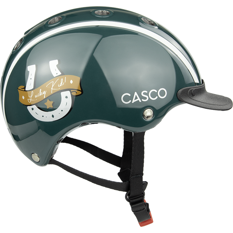 Шолом дитячий з регулюванням Nori 2.0 Lucky Kid Emerald від Casco Шолом дитячий з регулюванням Nori 2.0 Lucky Kid Emerald від Casco