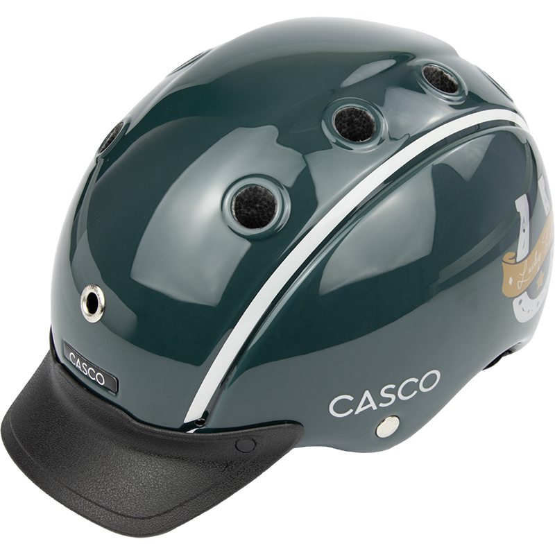 Шолом дитячий з регулюванням Nori 2.0 Lucky Kid Emerald від Casco Шолом дитячий з регулюванням Nori 2.0 Lucky Kid Emerald від Casco