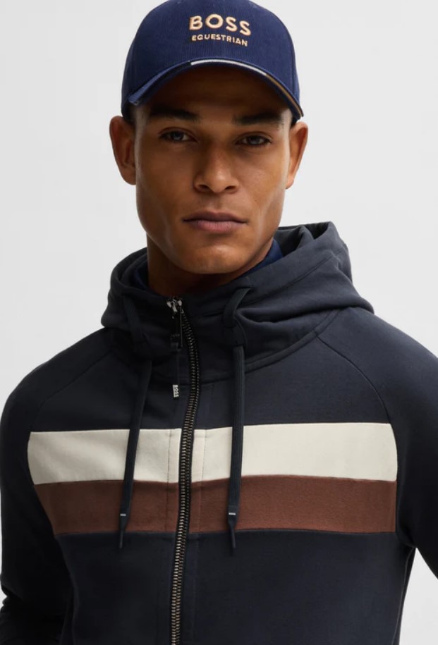 Кофта чоловіча River Zip Hoodie від BOSS Кофта чоловіча River Zip Hoodie від BOSS