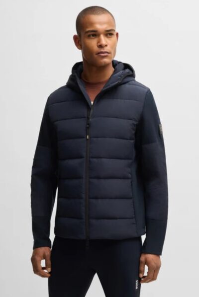 Куртка демісезонна чоловіча Jeff Puffer Hybrid від BOSS