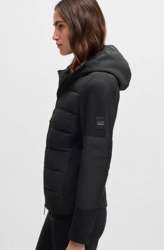 Куртка демісезонна жіноча Jessy Puffer Hybrid від BOSS Куртка демісезонна жіноча Jessy Puffer Hybrid від BOSS