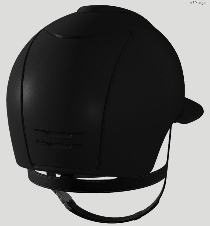 Шолом Cromo 2.0 Polo Textile Black + Crystals від KEP Шолом Cromo 2.0 Polo Textile Black + Crystals від KEP