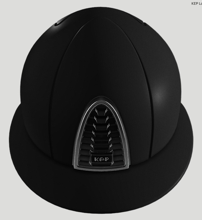 Шолом Cromo 2.0 Polo Textile Black + Crystals від KEP Шолом Cromo 2.0 Polo Textile Black + Crystals від KEP