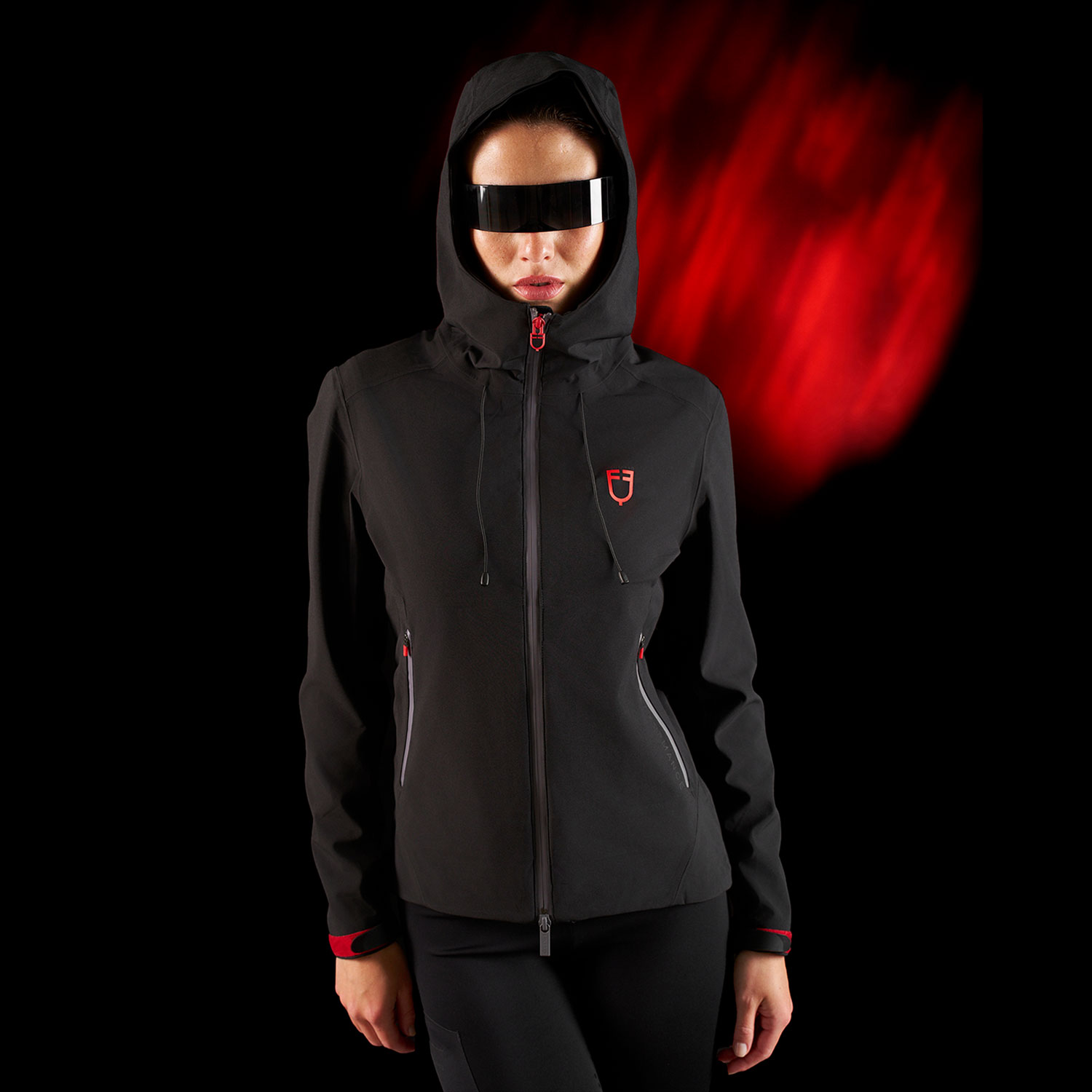 Дощовик вітрозахисний жіночий Ridertechnology від Equestro Дощовик вітрозахисний жіночий Ridertechnology від Equestro