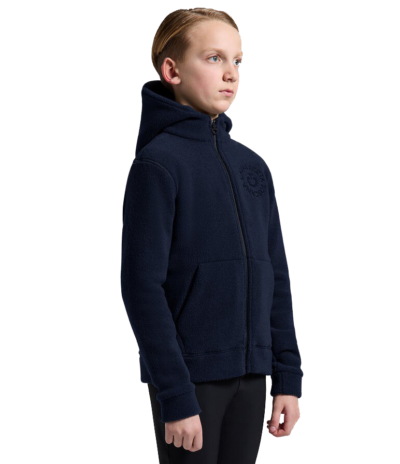 Кофта дитяча CT Fleece w/Orbit Embroidery Logo Zip від Cavalleria Toscana