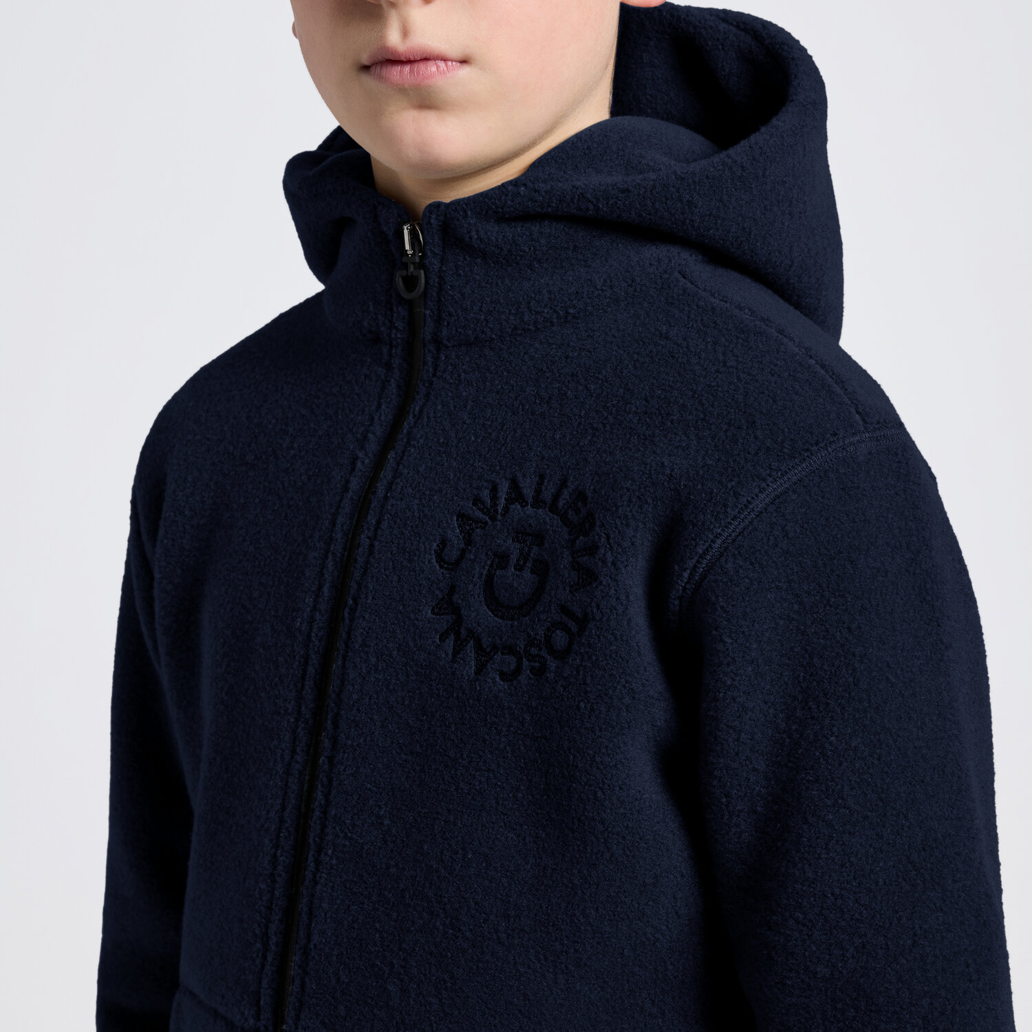 Кофта дитяча CT Fleece w/Orbit Embroidery Logo Zip від Cavalleria Toscana Кофта дитяча CT Fleece w/Orbit Embroidery Logo Zip від Cavalleria Toscana