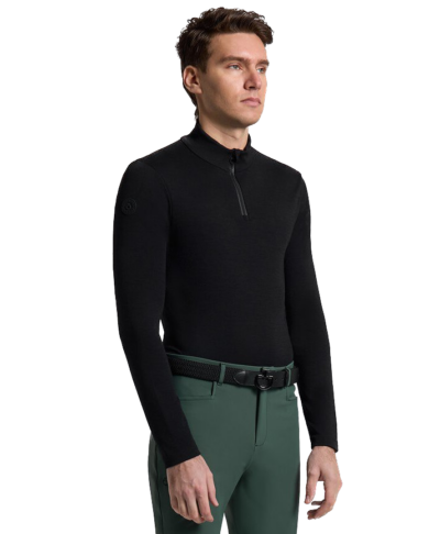Гольф чоловічий Tech Wool Half Zip від Cavalleria Toscana