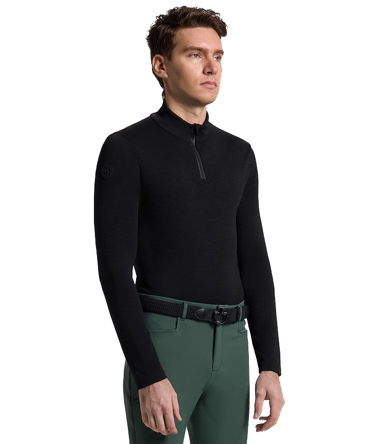 Гольф чоловічий Tech Wool Half Zip від Cavalleria Toscana Гольф чоловічий Tech Wool Half Zip від Cavalleria Toscana