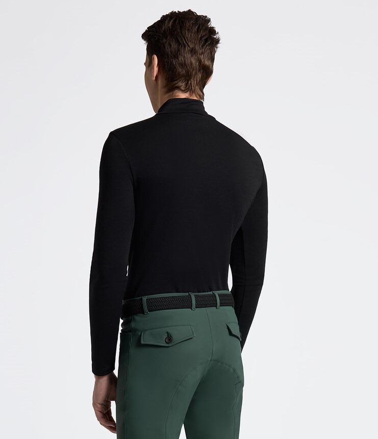 Гольф чоловічий Tech Wool Half Zip від Cavalleria Toscana Гольф чоловічий Tech Wool Half Zip від Cavalleria Toscana