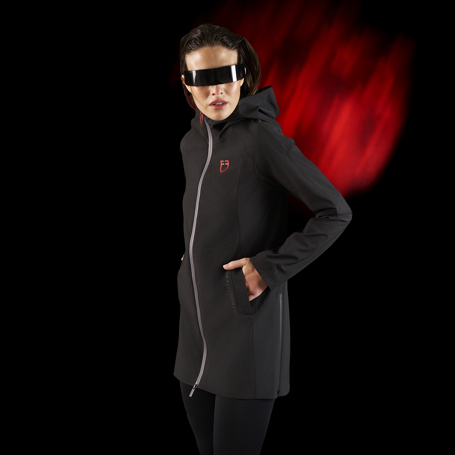 Дощовик вітрозахисний жіночий Ridertechnology від Equestro Дощовик вітрозахисний жіночий Ridertechnology від Equestro