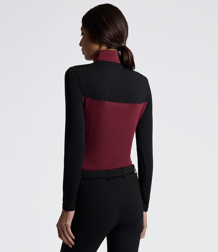 Гольф жіночий Tech Wool Half Zip від Cavalleria Toscana Гольф жіночий Tech Wool Half Zip від Cavalleria Toscana