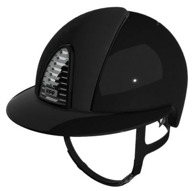 Шолом Cromo 2.0 Polo Polish Black + Suede від KEP