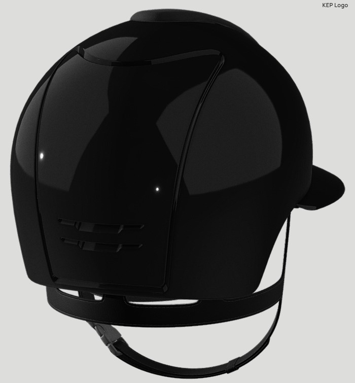 Шолом Cromo 2.0 Polo Polish Black + Suede від KEP Шолом Cromo 2.0 Polo Polish Black + Suede від KEP