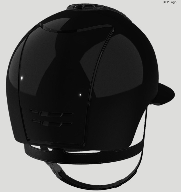 Шолом Cromo 2.0 Polo Polish Black + Milano Satin Street Black with Swar від KEP Шолом Cromo 2.0 Polo Polish Black + Milano Satin Street Black with Swar від KEP