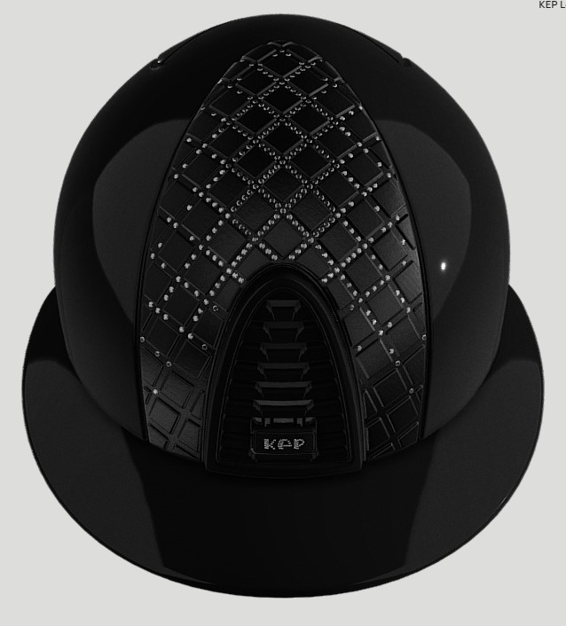 Шолом Cromo 2.0 Polo Polish Black + Milano Satin Street Black with Swar від KEP Шолом Cromo 2.0 Polo Polish Black + Milano Satin Street Black with Swar від KEP